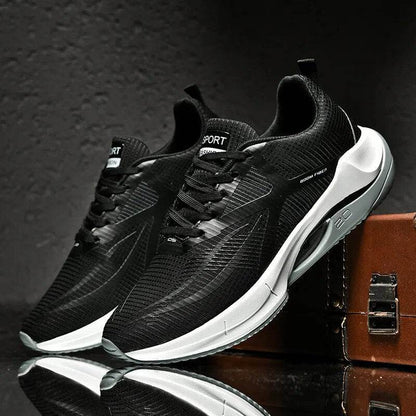 Carbon Plate Marathon Air Cushion Running Shoes Lightweight Comfortable Athletic Sneakers - Tamnz