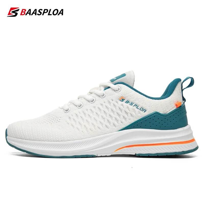 Knit Casual Walking Shoes Breathable Sneakers Light Shock Absorption Male Tennis Shoe - Tamnz