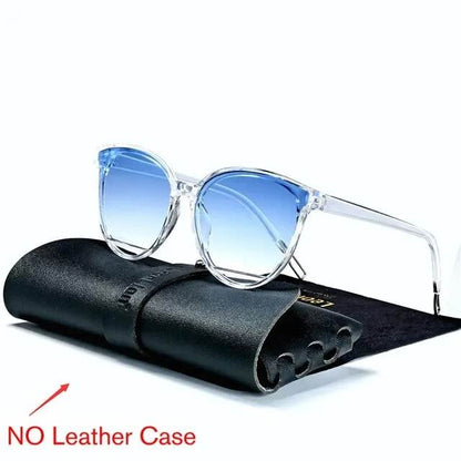 Cateye Sunglasses Women Luxury Brand Glasses Women Men Vintage Eyewear - Tamnz