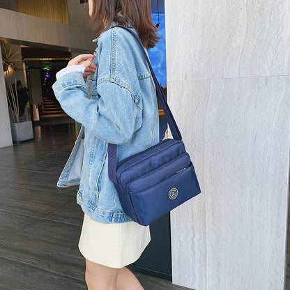 2023 New Casual Solid Color Women Bags Luxury Designer Shoulder Bag Nylon Cloth Lady Messenger Bag Mobile Phone Bag Wholesale - Tamnz