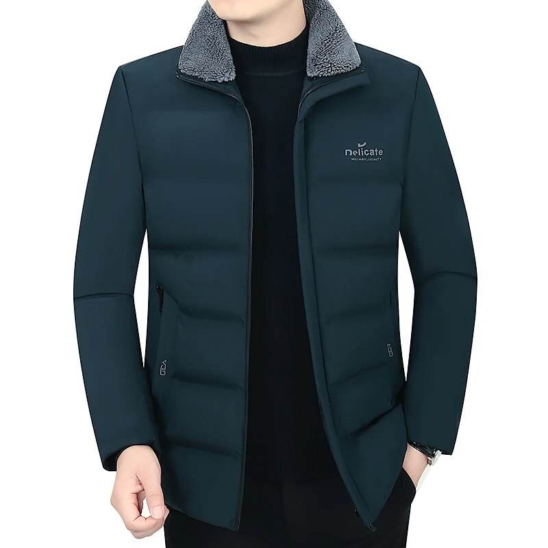 Winter Parka Men New Casual Thicken Cotton Jacket Hooded Outwear Windproof Warm Coat Hooded Plus Size 5XL Fur Collar Parkas - Tamnz