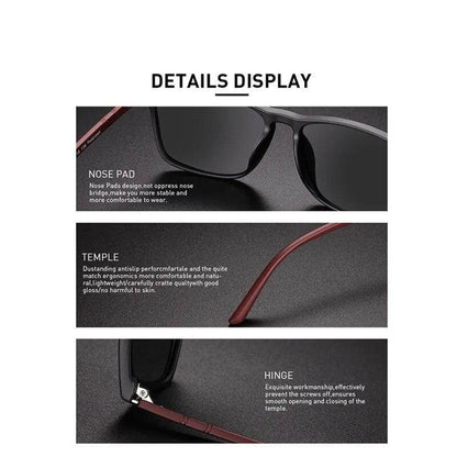 Polarking New Luxury Polarized Sunglasses Men Driving Shades Vintage Travel Fishing Classic - Tamnz