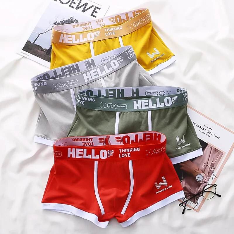 Men's Panties Cotton BoxerShorts Man Underwear Mens Boxers Sexy U Convex Male Underpants Plus Size cuecas calzoncillos - Tamnz