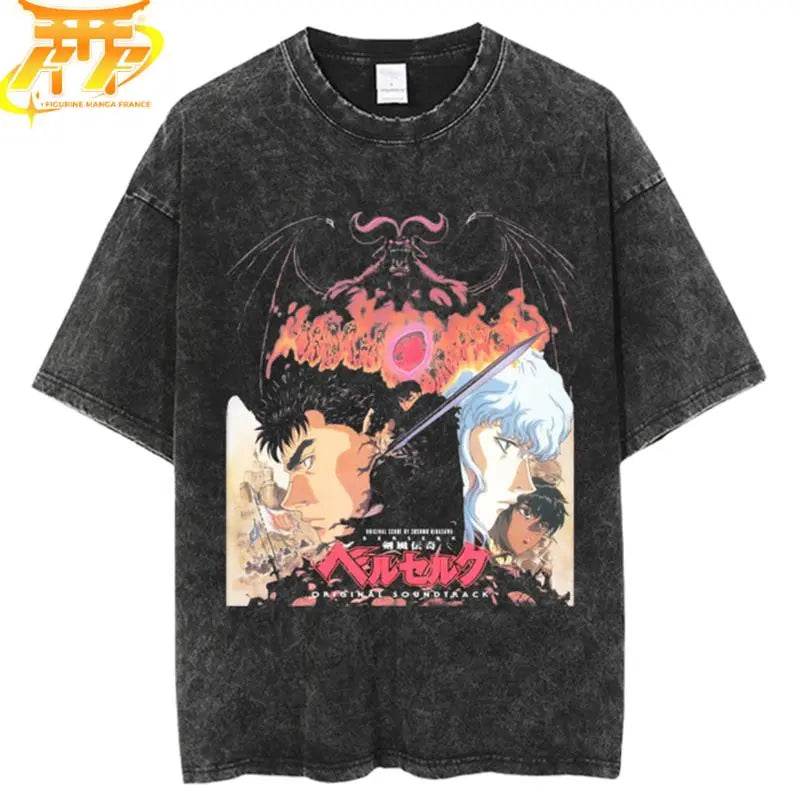 Anime Berserk Guts On Behance Graphic T Shirt for Men Clothing 3D Manga Print Harajuku Fashion Streetwear Women T-Shirt Kid Tops - Tamnz