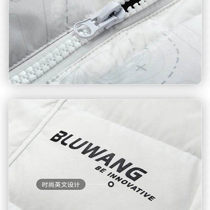 Winter Men's Jacket Long Down Jacket Hood Windproof - Tamnz