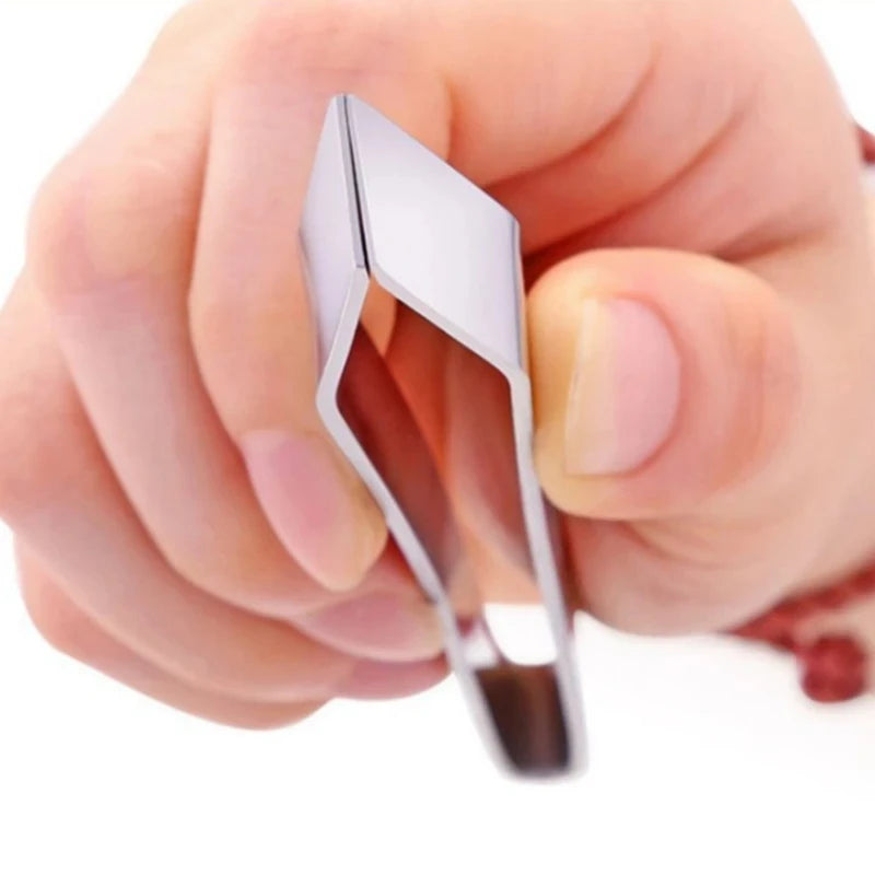 1pcs 430 Stainless Steel Fish Bone Tweezers Pincer Clip Puller Remover Tongs Fish Bone Plucking Clamp Kitchen Gadgets Tools