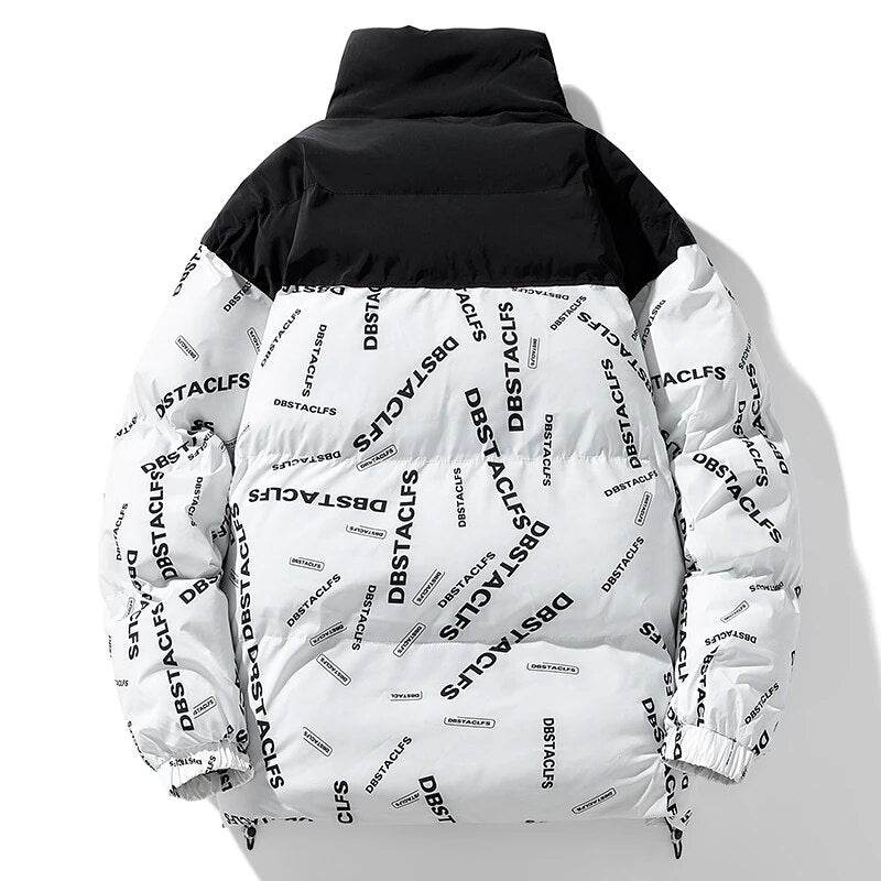 Winter Men's Parkas Plus Size 8xl Korean Fashion Stand Collar Thick Warm Puffer Jacket Windbreaker Thermal Padded Coat - Tamnz