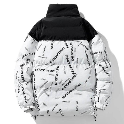 Winter Men's Parkas Plus Size 8xl Korean Fashion Stand Collar Thick Warm Puffer Jacket Windbreaker Thermal Padded Coat - Tamnz