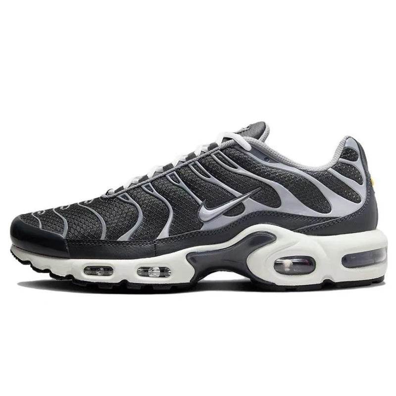 Nike Air Max Plus TN Men Women Running Shoes Breathable, Non Slip, Durable Air Cushion, Cushioning Fabric Triple Black - Tamnz
