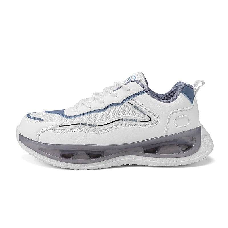 Breathable Running Shoes For Men Sneakers Air Cushion Lace-Up Sport Casual Sapatos - Tamnz