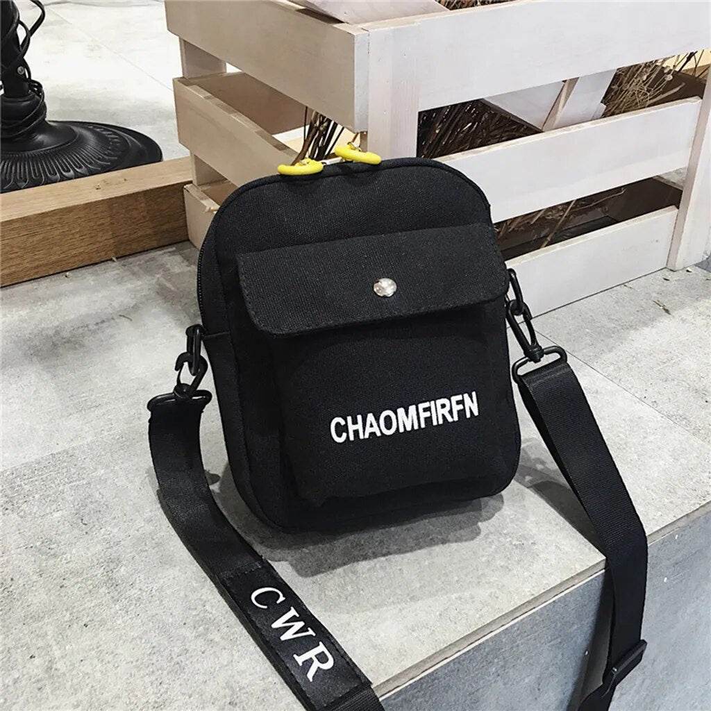Bags for Women Women Pure Color Casual Tote Outdoor Bag Canvas Handbag Zipper Shoulder Bag Luxury Bag Bolsas Femininas - Tamnz