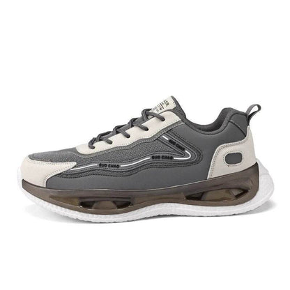 Breathable Running Shoes For Men Sneakers Air Cushion Lace-Up Sport Casual Sapatos - Tamnz