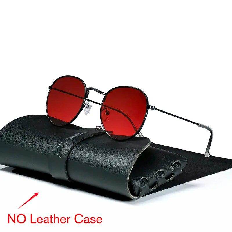 Round Retro Sunglasses Men 2023 Round Vintage Glasses for Men/Women Luxury Eyewear - Tamnz