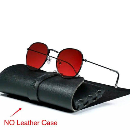 Round Retro Sunglasses Men 2023 Round Vintage Glasses for Men/Women Luxury Eyewear - Tamnz