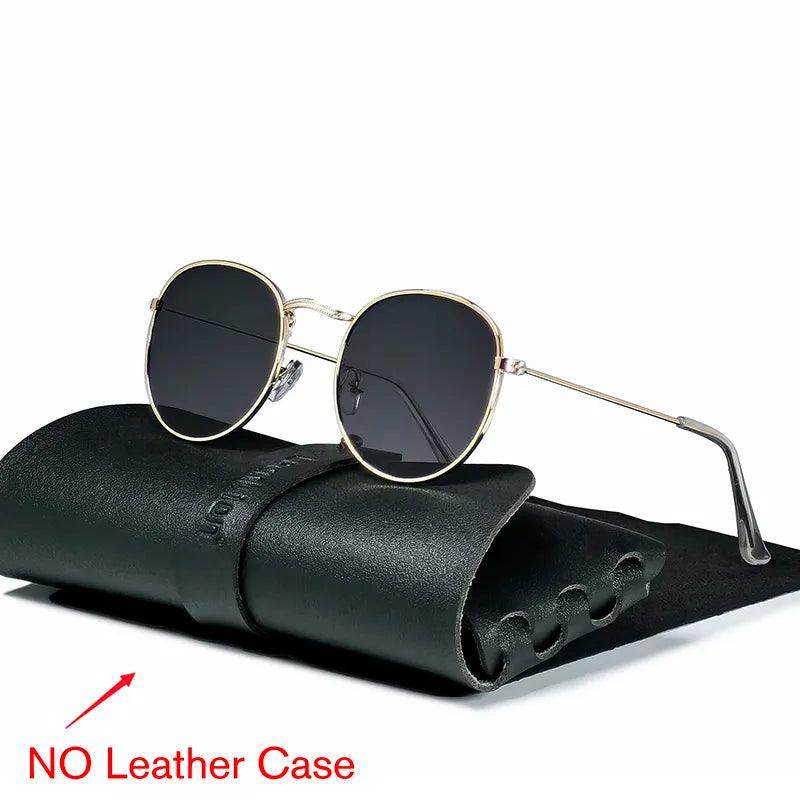 Round Retro Sunglasses Men 2023 Round Vintage Glasses for Men/Women Luxury Eyewear - Tamnz