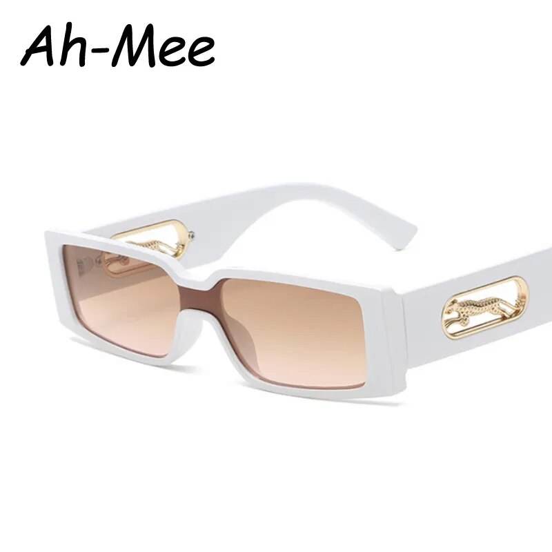 Rectangle Sunglasses Women Fashion Luxury Square Sun Glasses - Tamnz