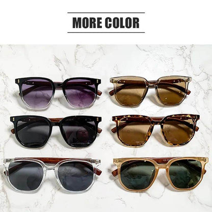Retro Sunglasses Glasses Vintage Sunglasses Women Luxury Wood Shades Sonnenbrille - Tamnz