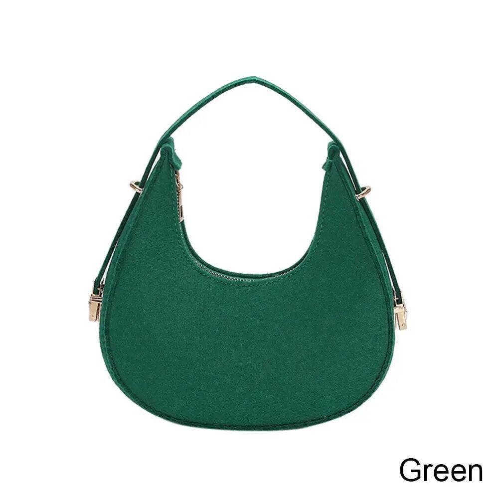 Armpit Shoulder Bag Small Shoulder Purse Underarm Bags Brand Clutch Women Hobos Summer Simple Handbags - Tamnz