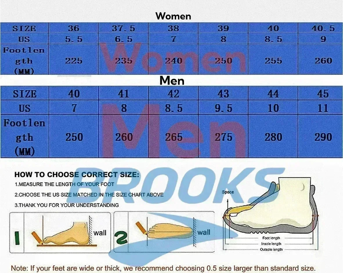 Brooks Glycerin 22 Men’s & Women’s Shock Absorbing Running Shoes