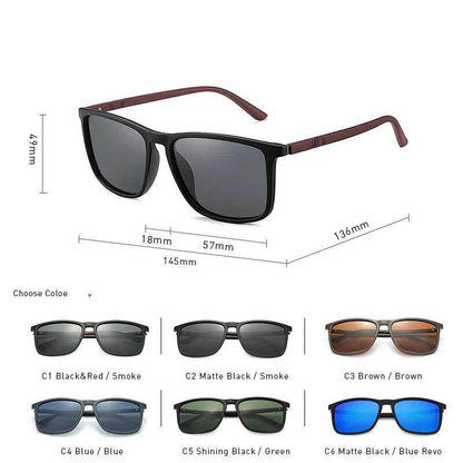 Polarking New Luxury Polarized Sunglasses Men Driving Shades Vintage Travel Fishing Classic - Tamnz