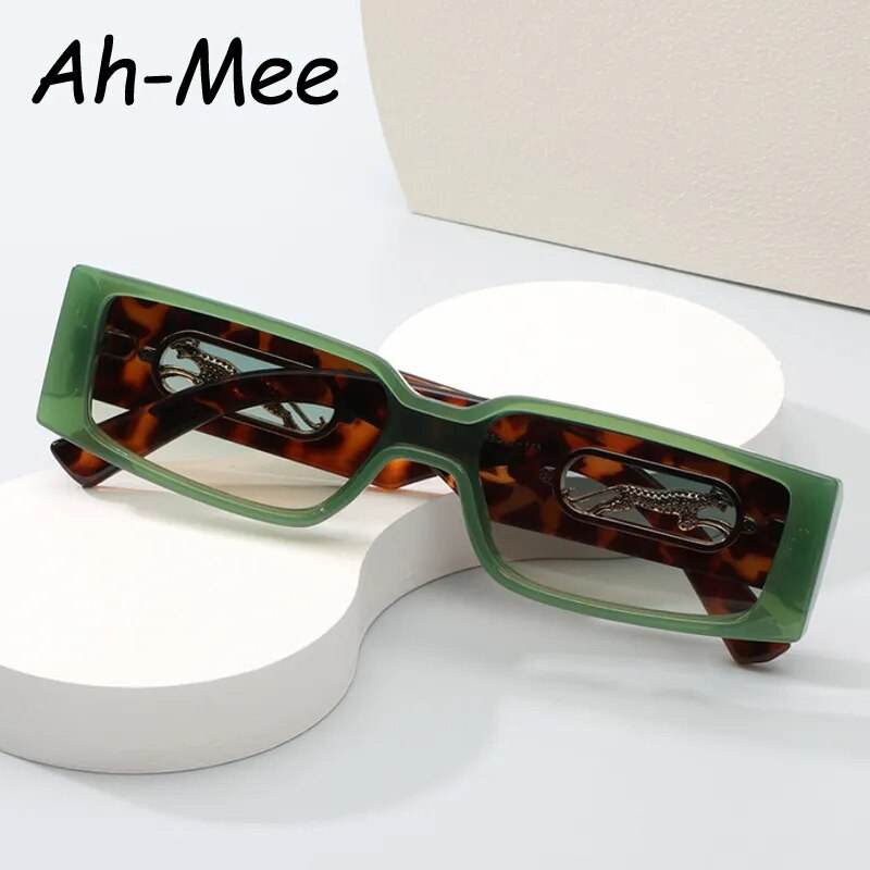 Rectangle Sunglasses Women Fashion Luxury Square Sun Glasses - Tamnz