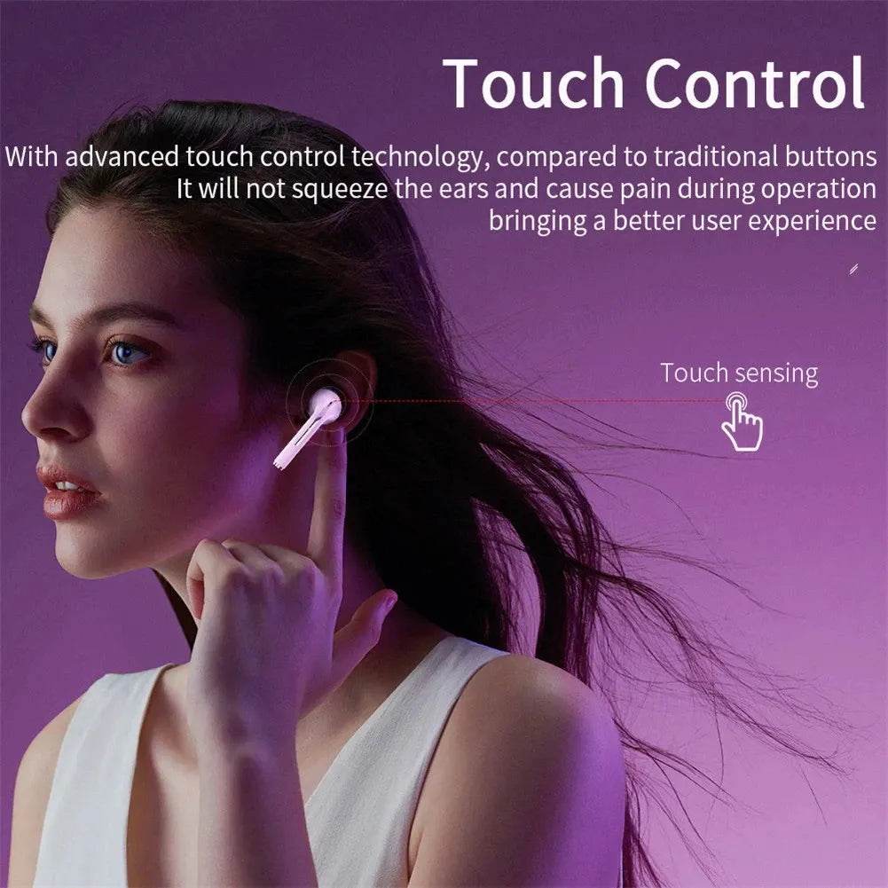 XIAOMI J18 Mijia Wireless Bluetooth Headphones TWS In Ear Stereo Sports Earphone Ture Wireless Bluetooth Headset - Tamnz
