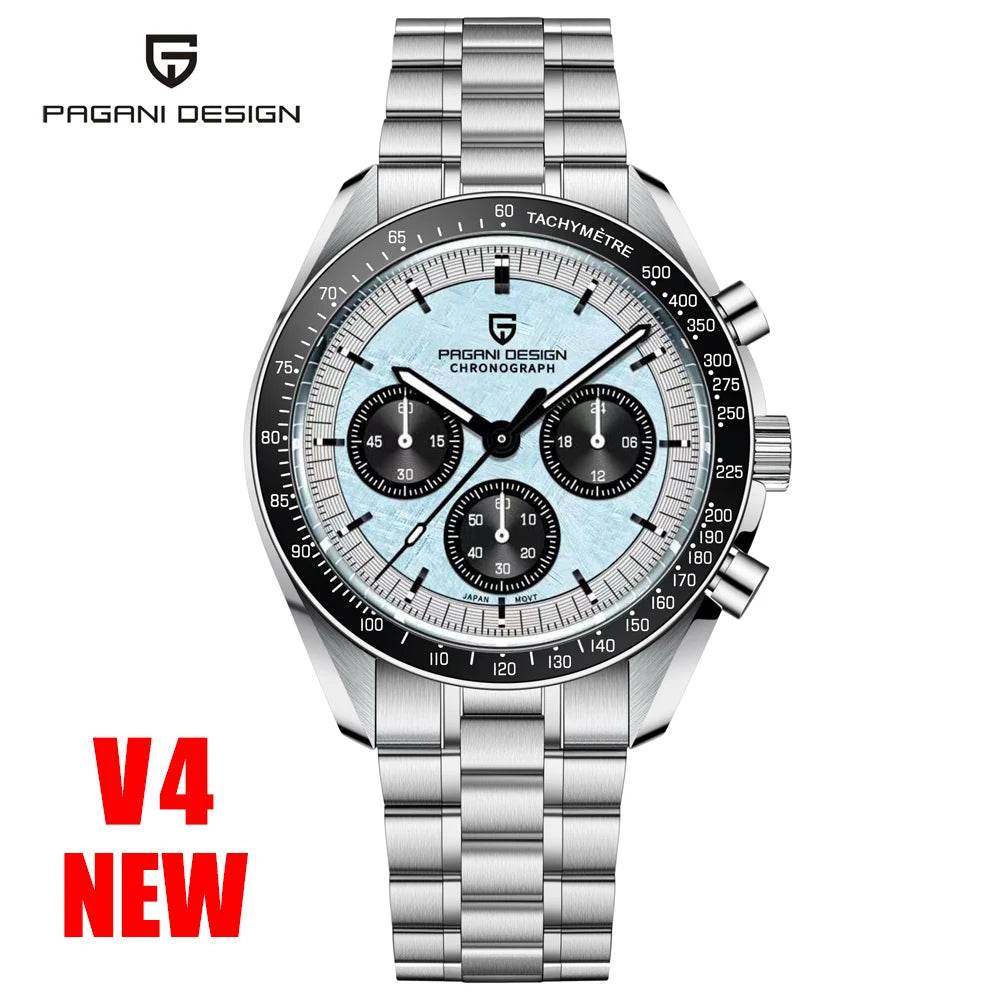 AK Project Men Watches Luxury Quartz Watch For Men Sapphire Bezel speed Chronograph Automatic - Tamnz