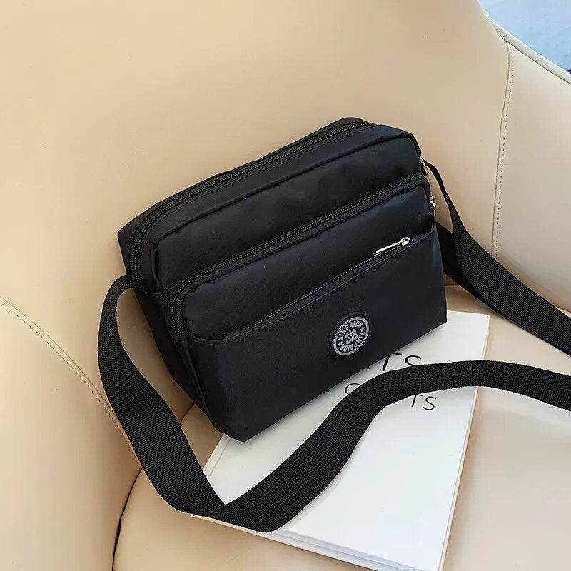 2023 New Casual Solid Color Women Bags Luxury Designer Shoulder Bag Nylon Cloth Lady Messenger Bag Mobile Phone Bag Wholesale - Tamnz