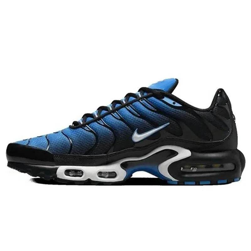 Nike Air Max Plus TN Men Women Running Shoes Breathable, Non Slip, Durable Air Cushion, Cushioning Fabric Triple Black - Tamnz