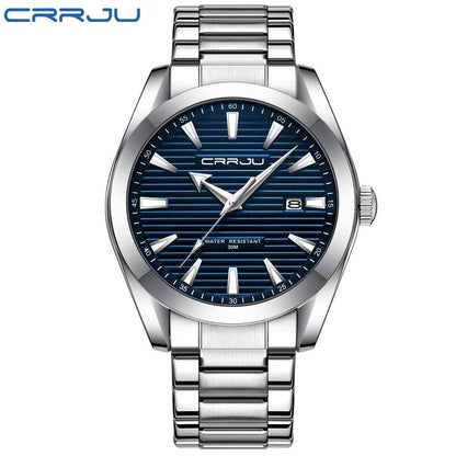 Temperament Men Luxury Fashion Design Gold Men Watches Multifunction Luminous Quartz - Tamnz