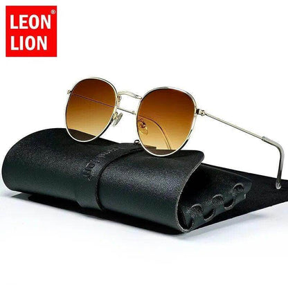 Round Retro Sunglasses Men 2023 Round Vintage Glasses for Men/Women Luxury Eyewear - Tamnz
