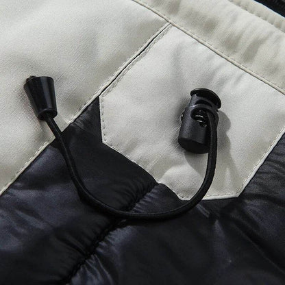 ONESTAND Men Windbreaker Big Pockets Parkas Coat Wholesale Winter Parkas Men Thicken Coat Fur Hooded Keep Warm Jacket Overcoat - Tamnz