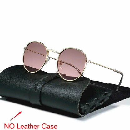 Round Retro Sunglasses Men 2023 Round Vintage Glasses for Men/Women Luxury Eyewear - Tamnz