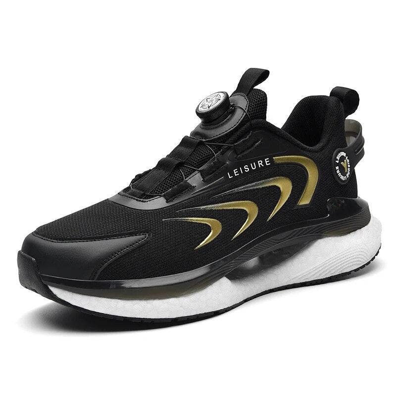 All-match Men's Running Shoes Cushion Jogging Sports Shoes Trendy Outdoor Sneakers - Tamnz