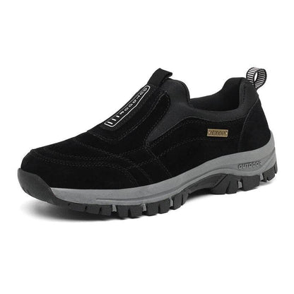 Outdoor Hiking Shoes Slip-On Loafers Training Sneakers Men Walking Shoes Trekking Driving Shoes - Tamnz