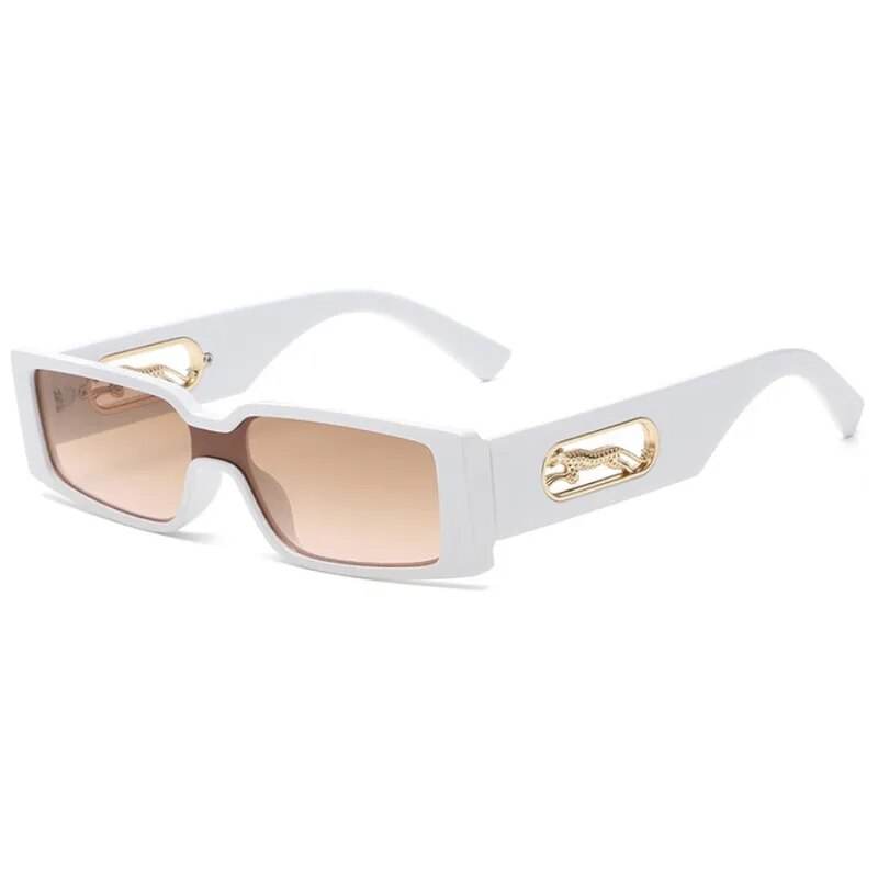 Rectangle Sunglasses Women Fashion Luxury Square Sun Glasses - Tamnz