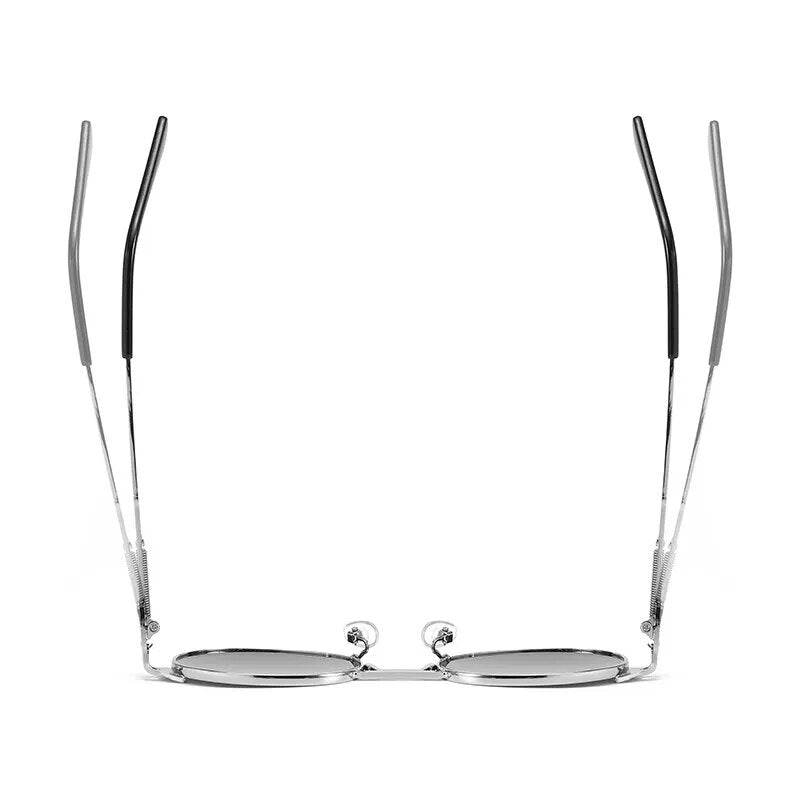 Round Frame Retro Personalized Metal Sunglasses Sunglasses For Men And Women - Tamnz