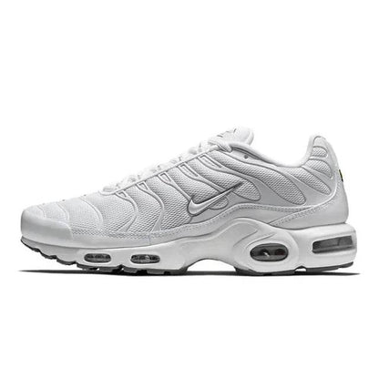 Nike Air Max Plus TN White Men Women Running Shoes Breathable Non Slip Durable Air Cushion Cushioning Fabric Triple - Tamnz