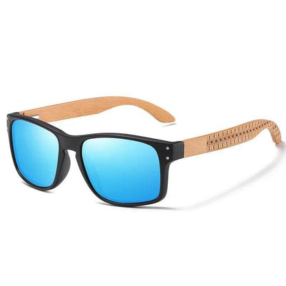 Brand Design Beech Wood Handmade Sunglasses Men Polarized Eyewear Outdoor - Tamnz
