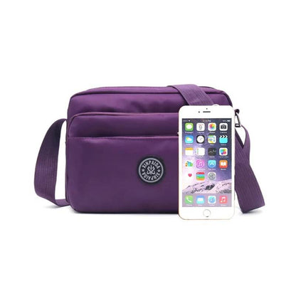 2023 New Casual Solid Color Women Bags Luxury Designer Shoulder Bag Nylon Cloth Lady Messenger Bag Mobile Phone Bag Wholesale - Tamnz