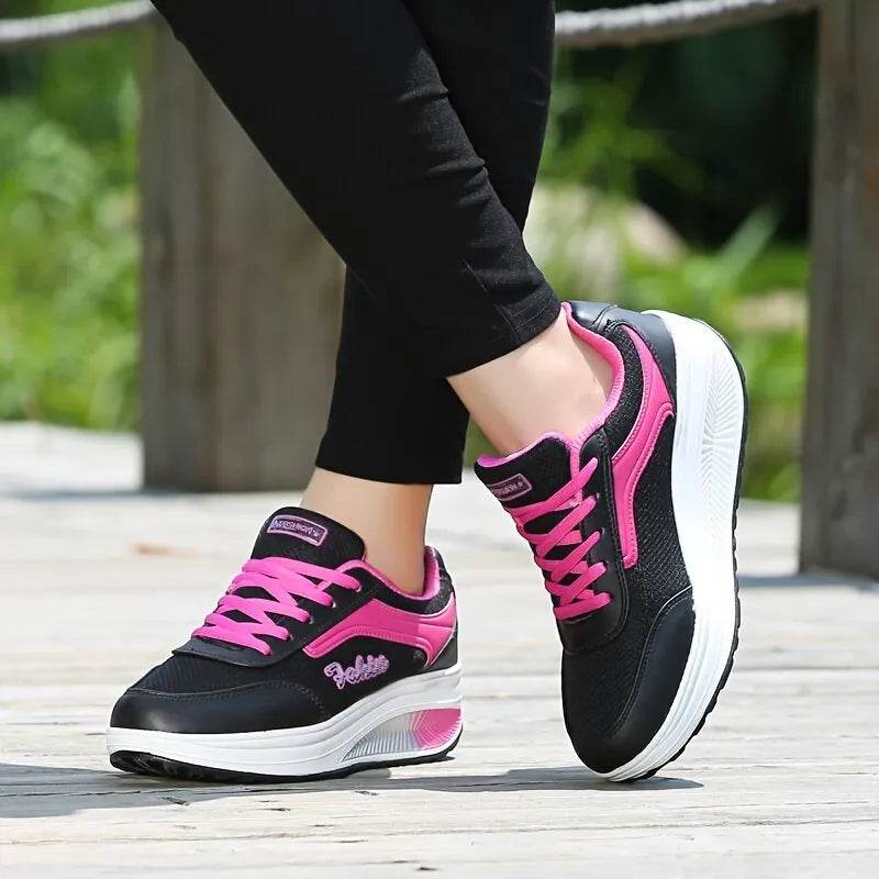 Women Sneakers Shoes Fashion Women Vulcanized Shoes High Quality Flats Shoes Women Walking Platform Plus Size Zapatillas Mujer - Tamnz