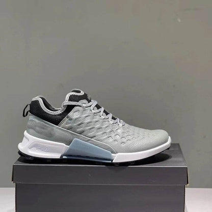 New Men Golf Shoes Genuine Leather Golf Wears Shoes Anti Slip Walking Sneakers - Tamnz