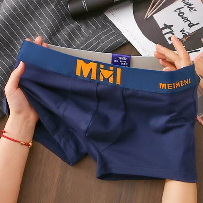 Solid Cotton Underwear Men Boxer Homme Mens Boxers Panties Man Cuecas Masculina Boxershorts M-3XL H008 - Tamnz