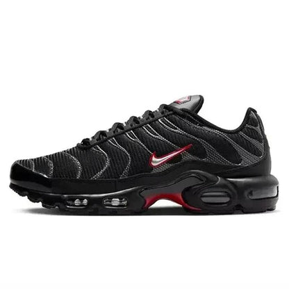 Nike Air Max Plus TN Men Women Running Shoes Breathable, Non Slip, Durable Air Cushion, Cushioning Fabric Triple Black - Tamnz