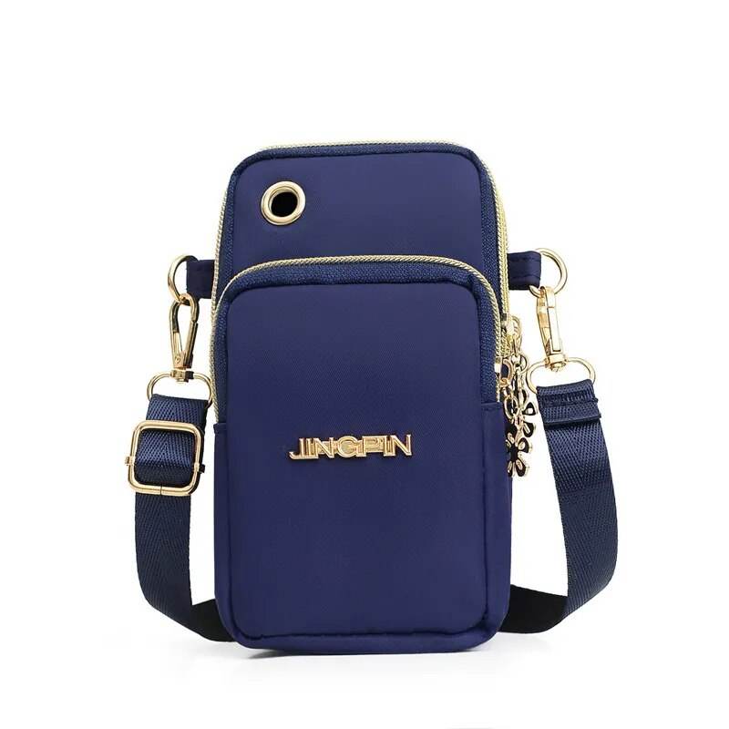 Buylor New Mobile Phone Crossbody Bags for Women Fashion Women Shoulder Bag Cell Phone Pouch With Headphone Layer Wallet - Tamnz