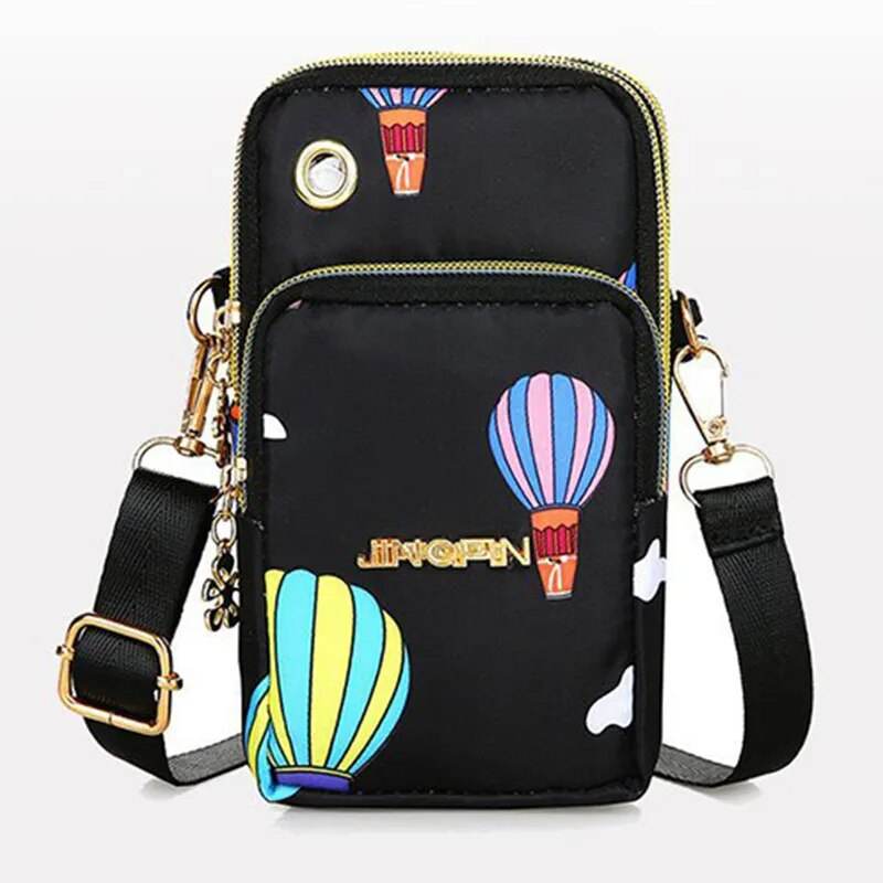 Buylor New Mobile Phone Crossbody Bags for Women Fashion Women Shoulder Bag Cell Phone Pouch With Headphone Layer Wallet - Tamnz
