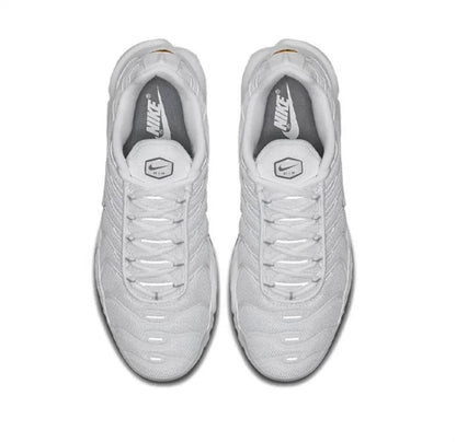 Nike Air Max Plus TN White Men Women Running Shoes Breathable Non Slip Durable Air Cushion Cushioning Fabric Triple - Tamnz
