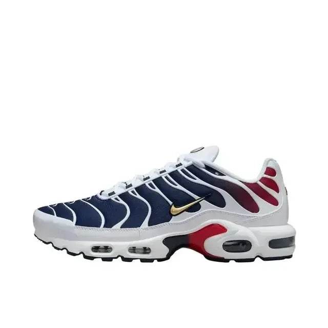 Nike Air Max Plus TN White Men Women Running Shoes Breathable Non Slip Durable Air Cushion Cushioning Fabric Triple - Tamnz