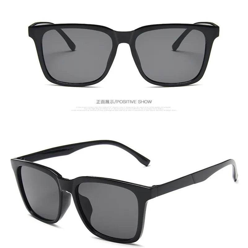 Luxury Square Sunglasses Men Brand Designer Shades Travel Outdoor UV Eyewear - Tamnz