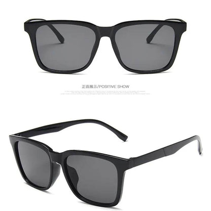 Luxury Square Sunglasses Men Brand Designer Shades Travel Outdoor UV Eyewear - Tamnz